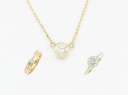 1つのリングから3つのジュエリーへリフォーム
